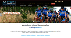 Desktop Screenshot of cyclingcountry.com